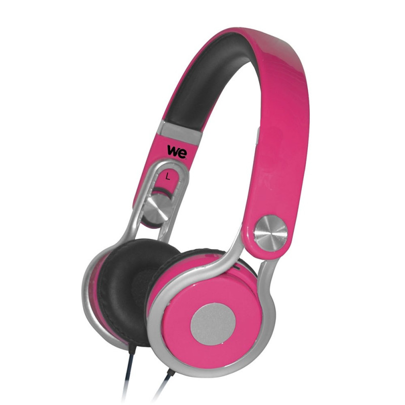 Casque Audio WE Enfant Rose ( 3 à 10 ans) Casque Audio WE Enfant Rose ( 3 à 10 ans)