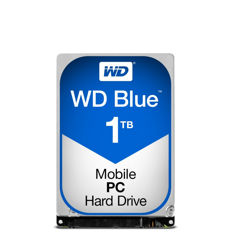 Disque Dur portable Western Digital 2"1 2 1 To (1000 Go) 5400 trs S-ATA 3 - WD10JPVX
