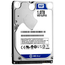 Disque Dur portable Western Digital 2"1 2 1 To (1000 Go) 5400 trs S-ATA 3 - WD10JPVX