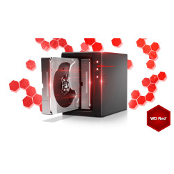 Disque Dur Western Digital 1 To (1000 Go) S-ATA 3 - Caviar Red (WD10EFRX)