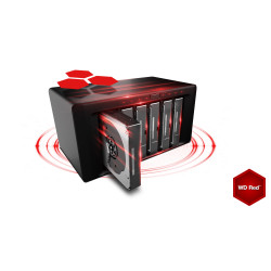 Disque Dur Western Digital 1 To (1000 Go) S-ATA 3 - Caviar Red (WD10EFRX)