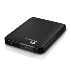 Disque Dur Externe Western Digital Elements Portable 1000 Go (1 To) USB 3.0  USB 2.0 - 2,5"