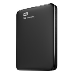 Disque Dur Externe Western Digital Elements Portable 2000 Go (2 To) USB 3.0  USB 2.0 - 2,5"