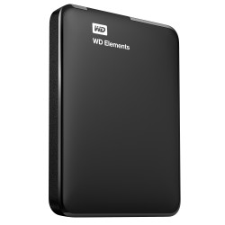 Disque Dur Externe Western Digital Elements Portable 2000 Go (2 To) USB 3.0  USB 2.0 - 2,5"