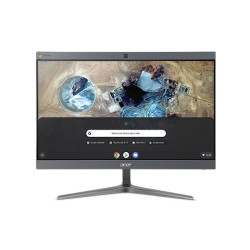 All In One Acer AIO Chromebase CA24I2 Tactile - i3 8Go 32Go ChromeOS 24" (Argent)