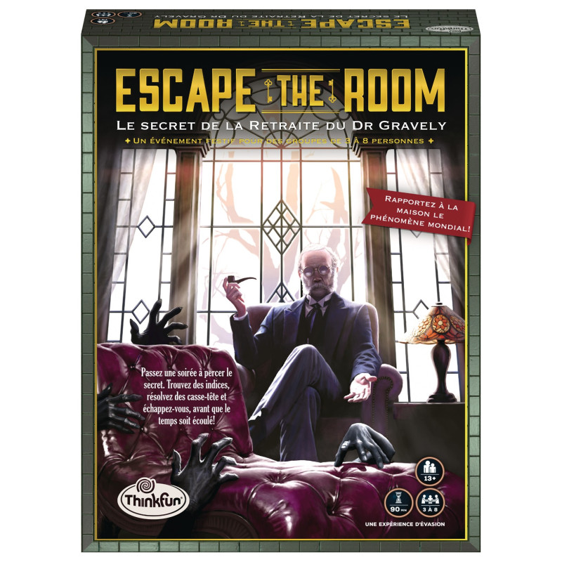 Jeu - Escape The Room   Le Secret De La Retraite Du Dr Gravely