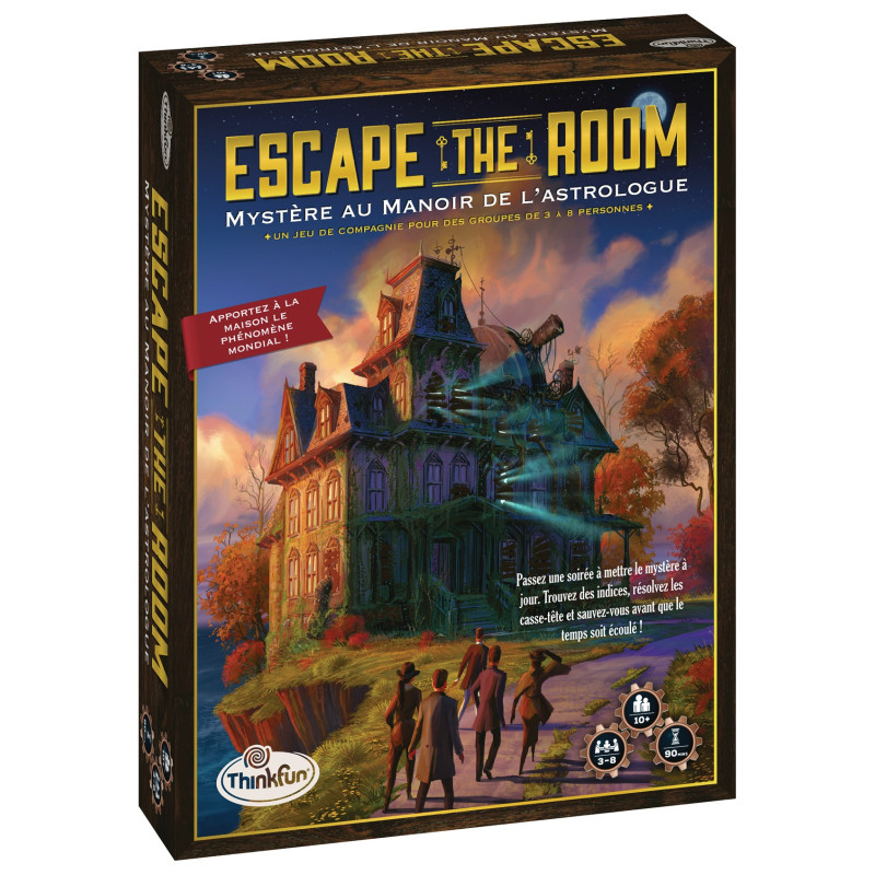 Jeu - Escape The Room   Mystère au Manoir de l'Astrologue
