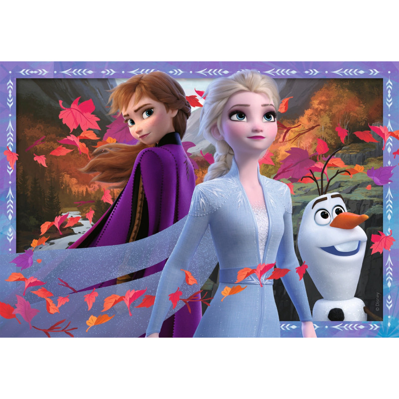 Puzzle Ravensburger - Disney La Reine des Neiges 2 (2x24 pièces)