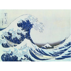 Puzzle Ravensburger - La Grande Vague de Kanagawa (300 pièces)