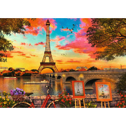 Puzzle Ravensburger - Les Quais de Seine (1000 pièces)