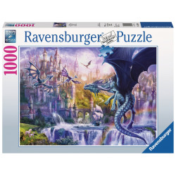 Puzzle Ravensburger - Le Chateau des Dragons (1000 pièces)