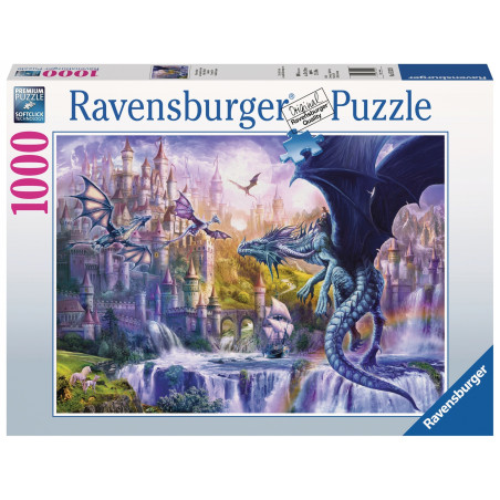 Puzzle Ravensburger - Le Chateau des Dragons (1000 pièces)