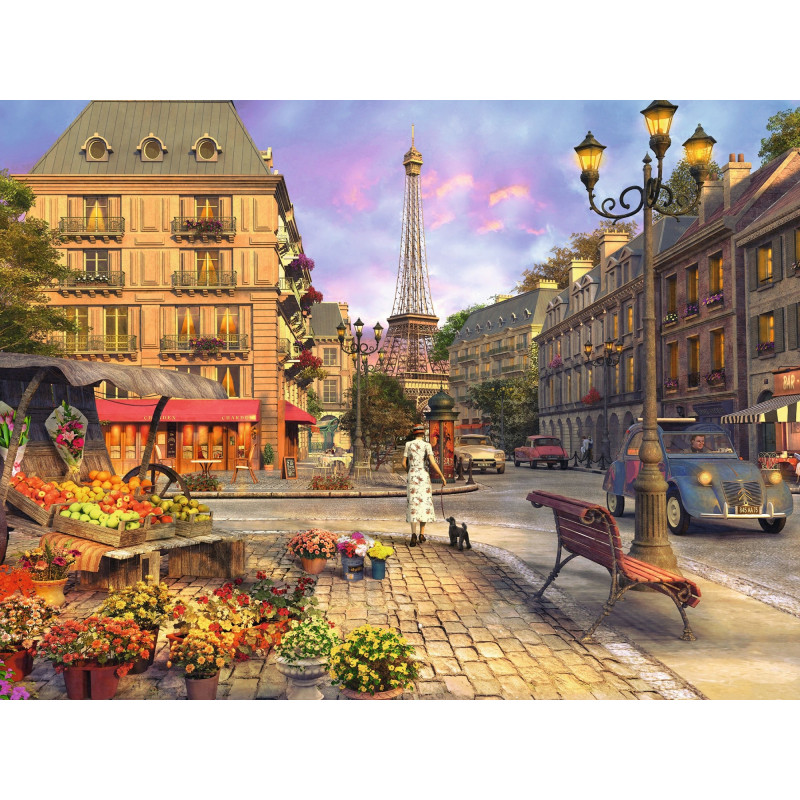 Puzzle Ravensburger - Paris d'Autrefois (1500 pièces)