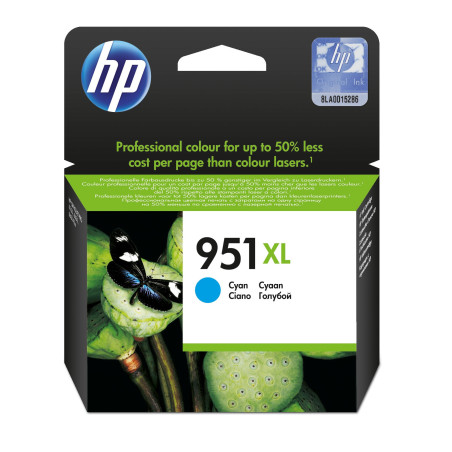 Cartouche d'encre HP 951XL (Cyan)