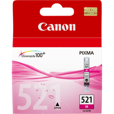 Cartouche d'encre CANON CLI-521M (Magenta)