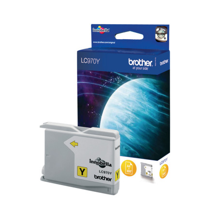 Cartouche d'encre Brother LC970Y (Jaune)
