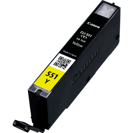 Cartouche d'encre CANON CLI-551Y (Jaune)