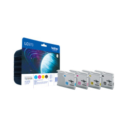 Pack 4 cartouches d'encre Brother LC970