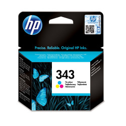 Cartouche d'encre HP 343 (3 Couleurs)
