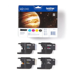 Pack 4 cartouches d'encre Brother LC1240