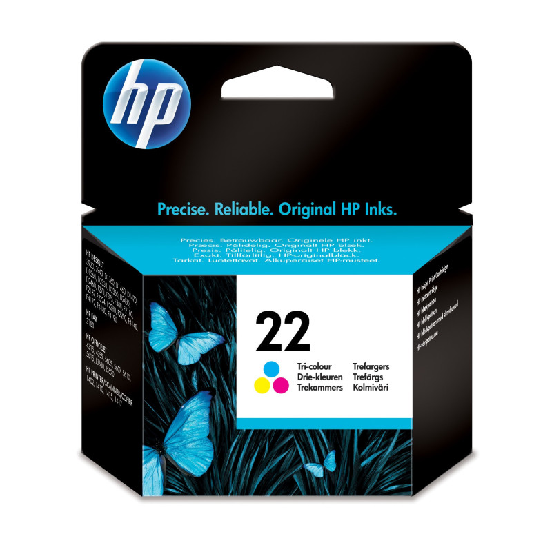 Cartouche d'encre HP 22 (3 Couleurs)