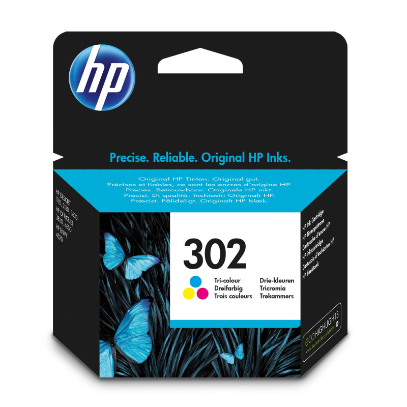 Cartouche d'encre HP 302 (3 Couleurs)