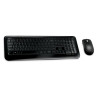Pack Clavier - Souris Sans Fil Microsoft Wireless Desktop 850 (Noir)