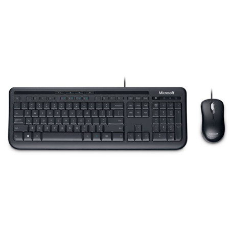 Pack Clavier - Souris Microsoft Wired Desktop 600 (Noir)