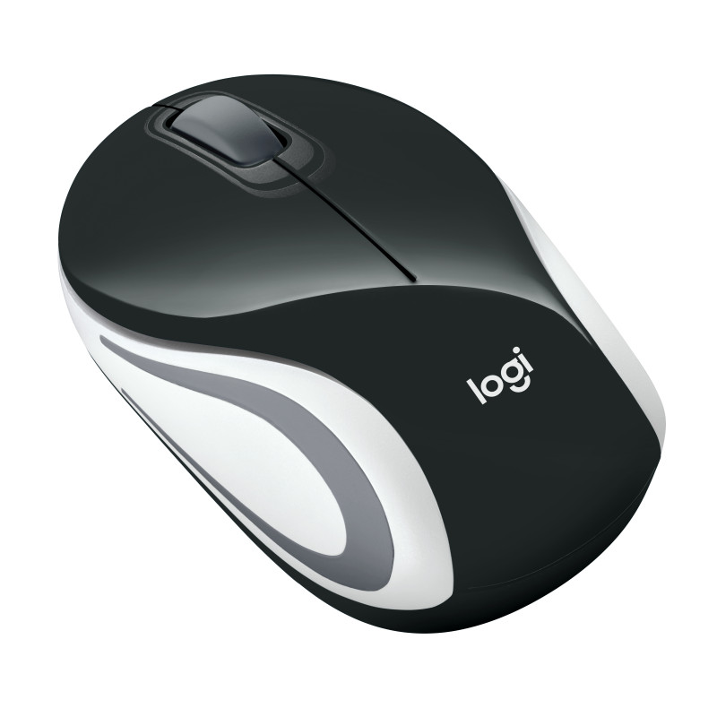 Souris sans fil Logitech Cordless Laser M187 (Noir)