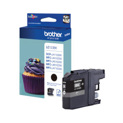 Cartouche d'encre Brother LC123BK (Noir)