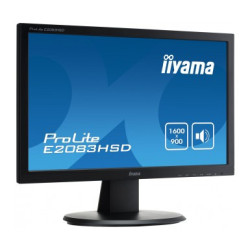 Ecran LED 20" Iiyama Prolite E2083HSD-B1 HD+