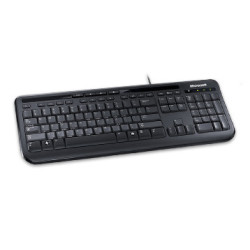 Clavier Microsoft Wired Keyboard 600 USB (Noir)