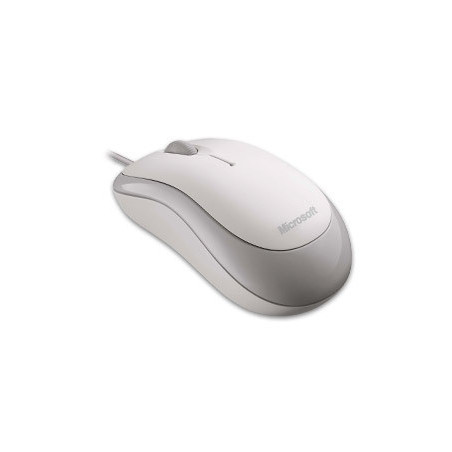 Souris filaire Microsoft Basic Optical Mouse USB (Blanc)