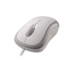 Souris filaire Microsoft Basic Optical Mouse USB (Blanc)