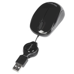 Souris filaire Targus Compact USB (Noir)