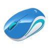 Souris sans fil Logitech Cordless Laser M187 (Bleu)