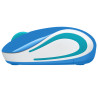 Souris sans fil Logitech Cordless Laser M187 (Bleu)