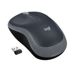 Souris sans fil Logitech Cordless Laser M185 (Gris)