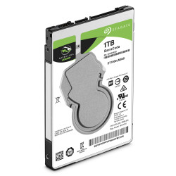 Disque Dur portable Seagate 2"1 2 BarraCuda 1000 Go (1 To) 5400 trs S-ATA 3 (ST1000LM048)