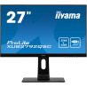 Ecran IIYAMA 27 Noir dalle IPS 4ms ULTRA MINCE 2560x1440 16 9 350 cd m  4ms 1xH