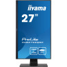 Ecran IIYAMA 27 Noir dalle IPS 4ms ULTRA MINCE 2560x1440 16 9 350 cd m  4ms 1xH