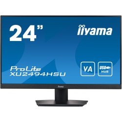 Ecran IIYAMA 23,8 Noir VA 16 9 4ms 1920x1080 250 cd m  1xHDMI 1xDisplayPort 2xU