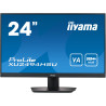Ecran IIYAMA 23,8 Noir VA 16 9 4ms 1920x1080 250 cd m  1xHDMI 1xDisplayPort 2xU