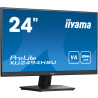 Ecran IIYAMA 23,8 Noir VA 16 9 4ms 1920x1080 250 cd m  1xHDMI 1xDisplayPort 2xU