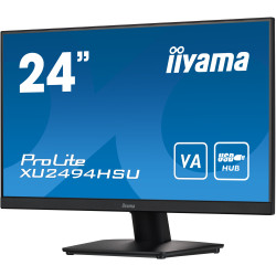 Ecran IIYAMA 23,8 Noir VA 16 9 4ms 1920x1080 250 cd m  1xHDMI 1xDisplayPort 2xU