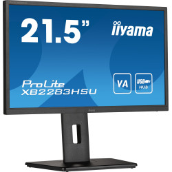 Ecran IIYAMA 21.5 Noir VA 16 9 1ms ULTRA MINCE 1920x1080 250 cd m  1xHDMI 1xDis