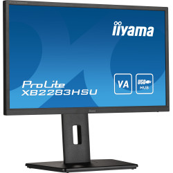 Ecran IIYAMA 21.5 Noir VA 16 9 1ms ULTRA MINCE 1920x1080 250 cd m  1xHDMI 1xDis