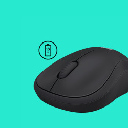 Souris sans fil Logitech M220 Silent (Noir)