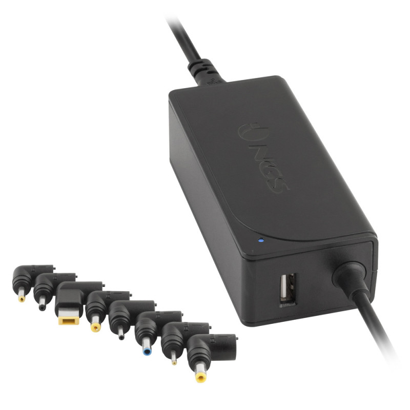 Chargeur universel NGS pour ordinateur portable 90W (9 embouts)