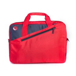 Sacoche Ordinateur Portable NGS Monray Ginger 15,6"max (Rouge Noir)